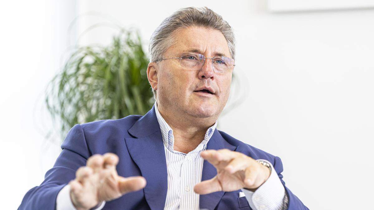 Der aus Kärnten stammende Porr-CEO Karl-Heinz Strauss 