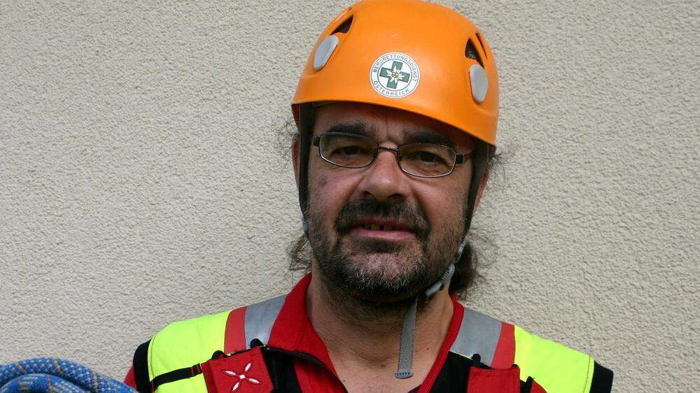 Vielseitig begabt: Rudolf Katholnig ist Lehrer, Musiker und Mitglied bei der Bergrettung