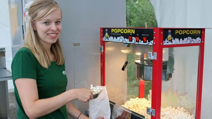 Popcorn gehört zum Kino einfach dazu...