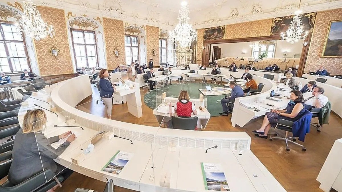 Sitzung in der Landstube