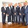 Von links: Florian Stryeck, Manfred Zettl, Christian Polz, Helmut Weixler, Georg Lampl, Johannes Nestler, Martin Trapitsch, Günter Krainer, Wolfgang Kotzbeck