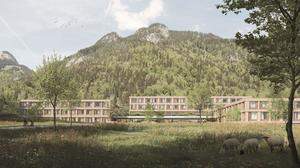 So soll das geplante Leitspital in Stainach-Pürgg aussehen