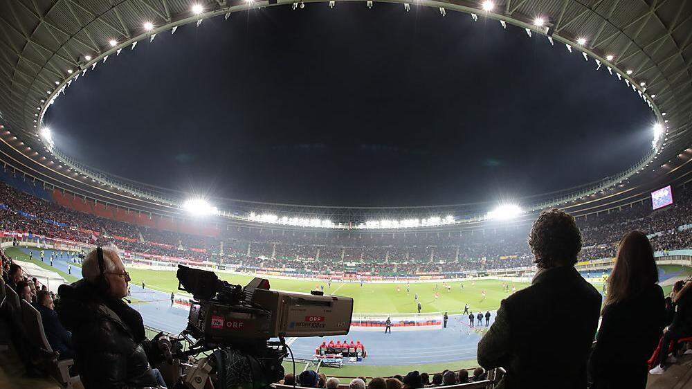 Im Happel-Stadion soll ein Auftaktsieg gegen die Polen her