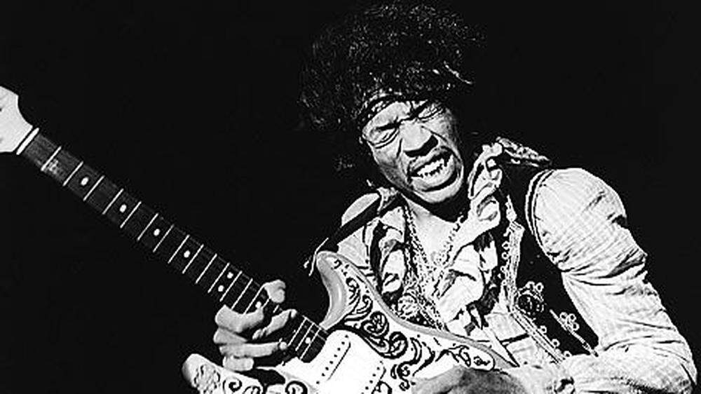 Gitarren-Revolutionär Jimi Hendrix