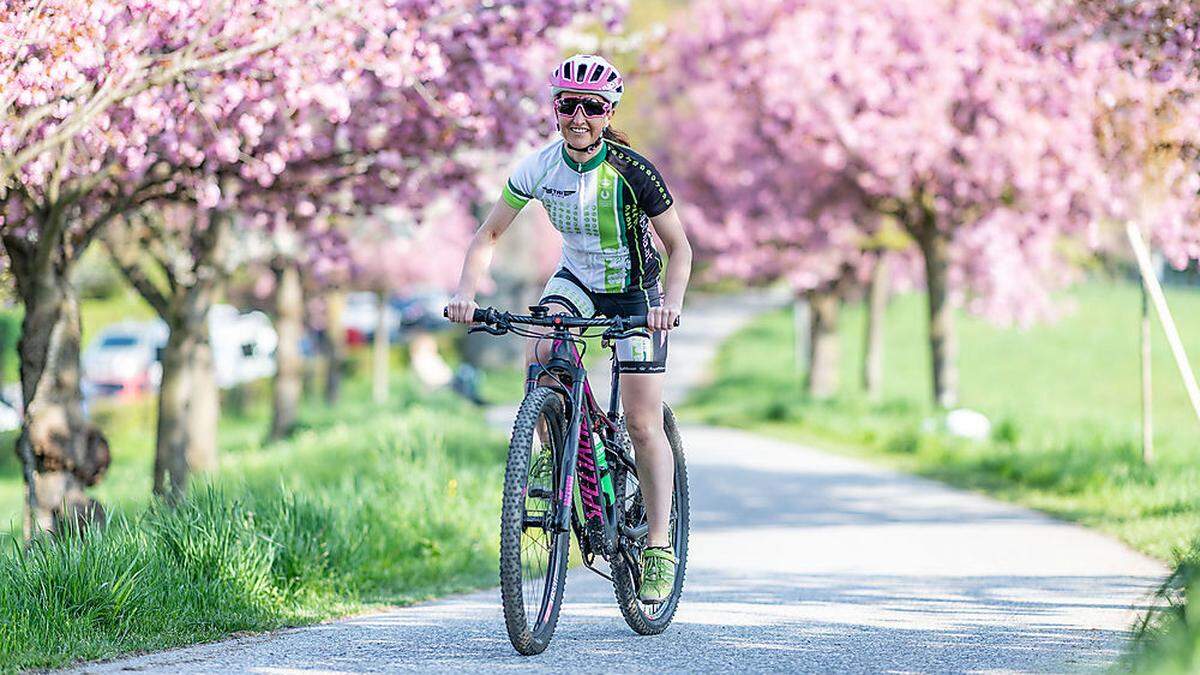 Das Wetter bietet sich zum Radfahren an