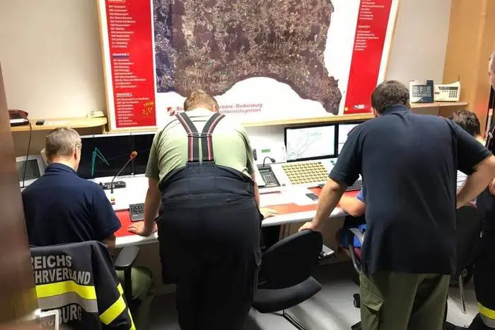 Um die Landesleitzentrale in Lebring zu entlasten, wurde die Leitzentrale Florian Radkersburg in Eichfeld aktiviert.