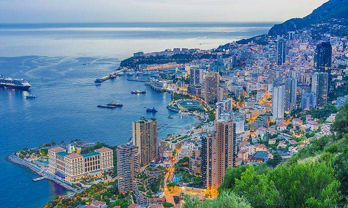 Das utopische Bild: Aufgrund von Platzmangel wird Monaco derzeit in Richtung Meer künstlich erweitert