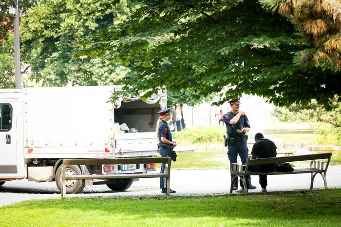 Die Polizei kann nun leichter verdächtige Personen aus dem Park wegweisen