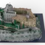 Das Schloss Duino als Lego-Kunstwerk 