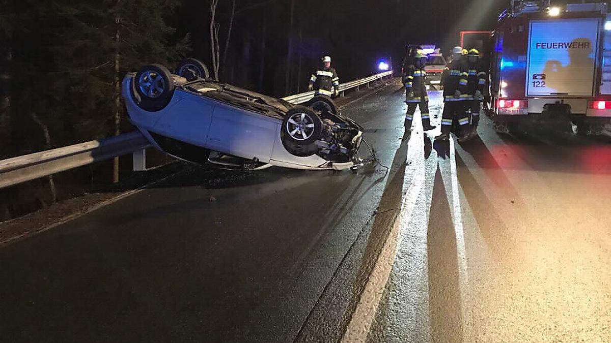 Der Unfall endete für den Alkolenker mit einer leichten Verletzung