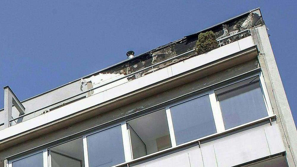 In dieser Wohnung in Wien-Simmering wurde das tödliche Feuer gelegt