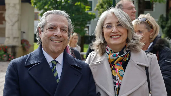 S.E. Nelson Antonio Tabajara de Oliveira (im Bild mit Gattin) ist Botschafter der Föderativen Republik Brasilien in Österreich