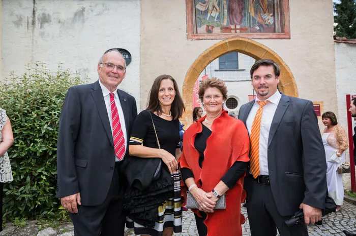 Herbert, Karin, Krista und Stefan Kulterer von Hasslacher Norica Timber.