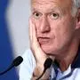 France's head coach Didier Deschamps attends a press conference on the eve of the team's international friendly match against Canada, as part of their preparations for the UEFA Euro 2024 European football championships, at Matmut Atlantique stadium in Bordeaux, on June 8, 2024. (Photo by FRANCK FIFE / AFP)