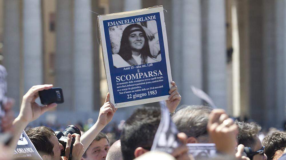 Emanuela Orlandi verschwand 1983 als 15-Jähriger