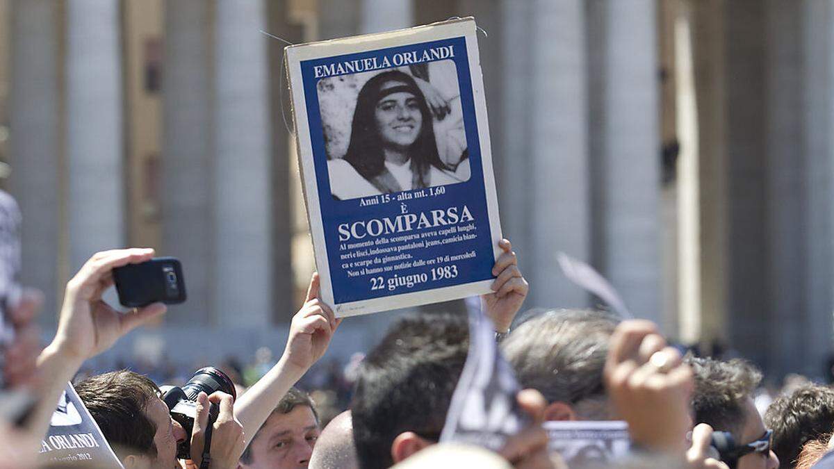 Emanuela Orlandi verschwand 1983 als 15-Jähriger