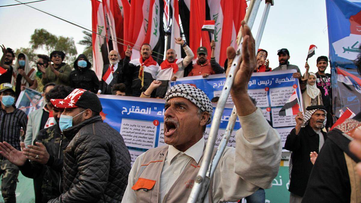 Unendliche Wut am Tahrir-Platz in Bagdad | Unendliche Wut am Tahrir-Platz in Bagdad