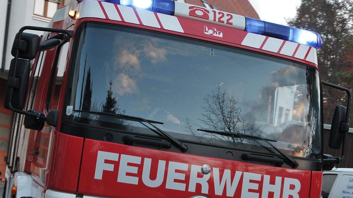 Drei Feuerwehren mussten im Stadtgebiet von Völkermarkt ausrücken