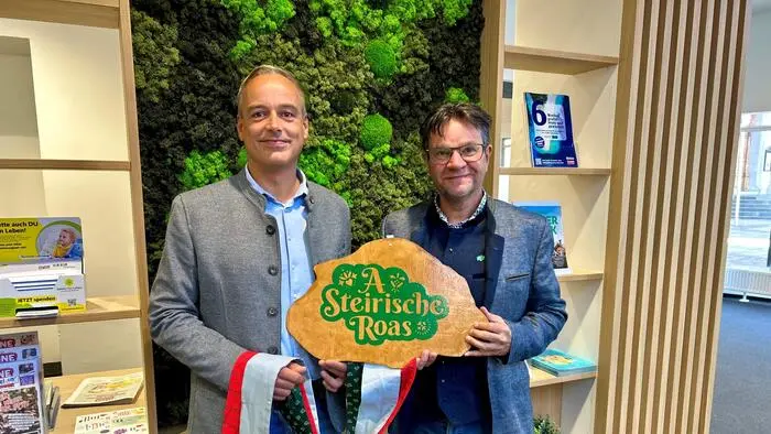 Christoph Wegscheider, Tiqa-Geschäftsführer, und Karl Lenz, Projektleiter der Steirischen Roas