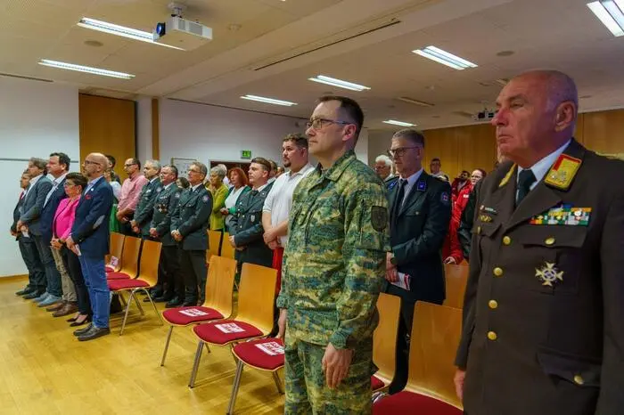 Auch etliche Vertreter anderer Einsatzorganisationen und Ehrengäste waren seiner Einladung gefolgt.