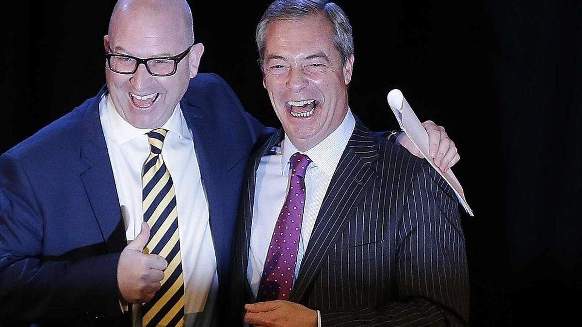 Paul Nuttall und Nigel Farage