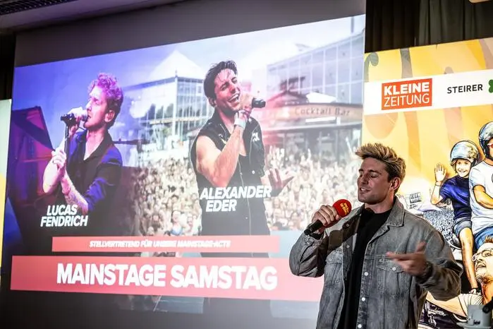Thorsteinn Einarsson, der 2014 durch die ORF-Castingshow „Die große Chance“ bekannt wurde, wird Samstagabend auf der Mainstage am Leobener Hauptplatz auftreten
