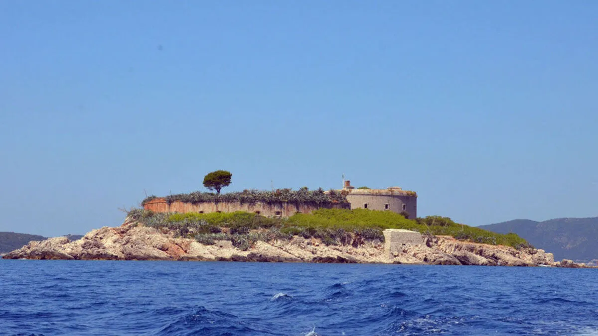Die Insel Mamula in Montenegro