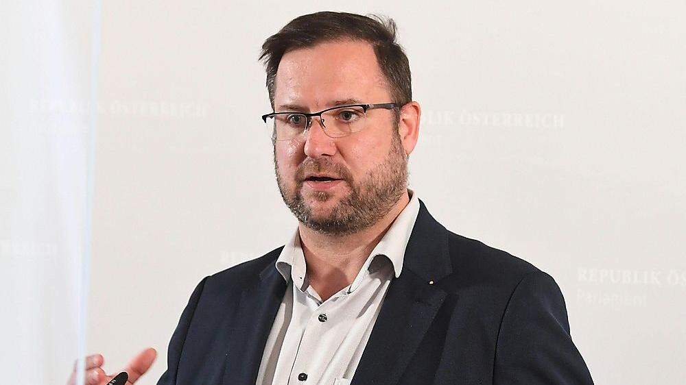 Christian Hafenecker, FPÖ-Fraktionsführer im Untersuchungsausschuss