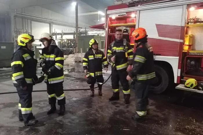 Nach einer Stunde war das Feuer gelöscht.