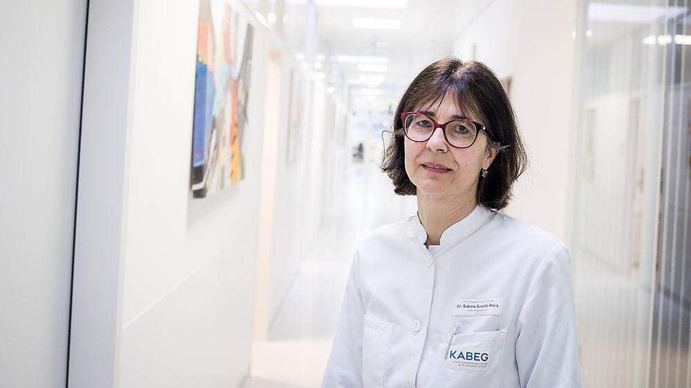 Sabine Sussitz-Rack leitet die Labordiagnostik im Klinikum Klagenfurt