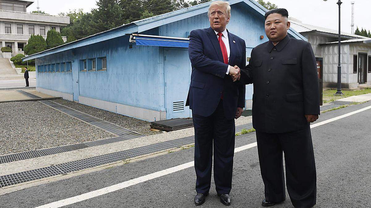 Donald Trump und Kim Jong Un