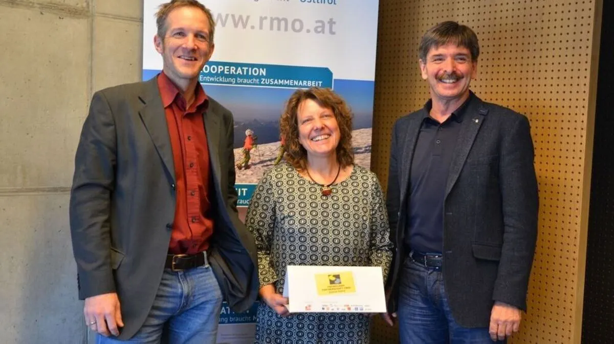 Michael Hohenwarter, Alexandra Harles, Ruggenthaler (von links)