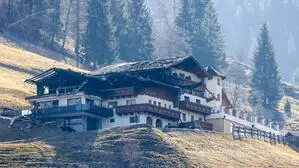 Der Bruckreiterhof am Tag nach dem Brand