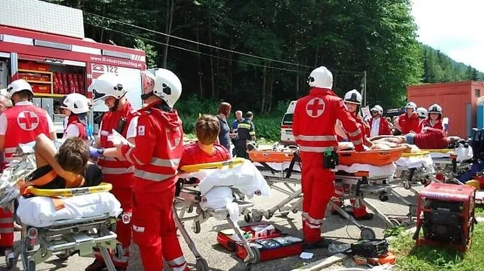 Aufregung bei der Probe für den Ernstfall