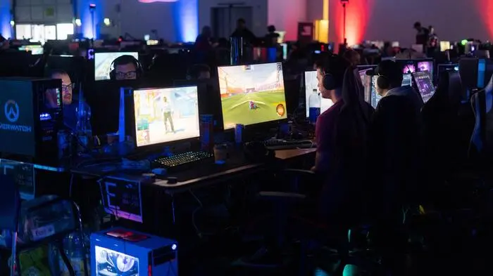 Die meisten LAN-Teilnehmer haben ihren eigenen PC mitgenommen