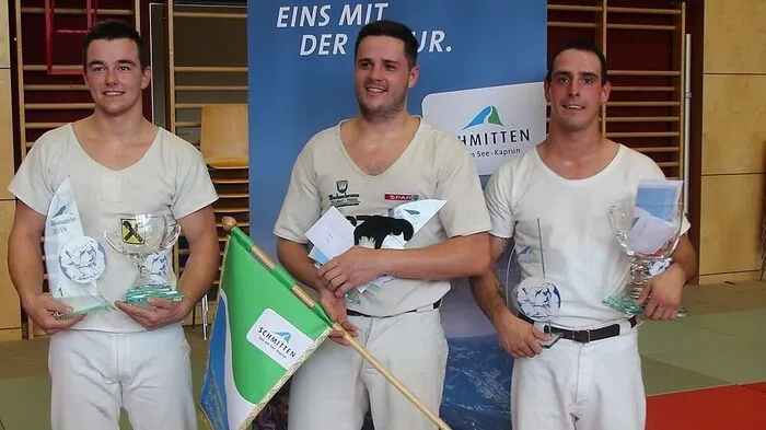 Beim Hogmoar-Bewerb siegte Hannes Fankhauser vor Philip Holzer und Rene Mattersberger