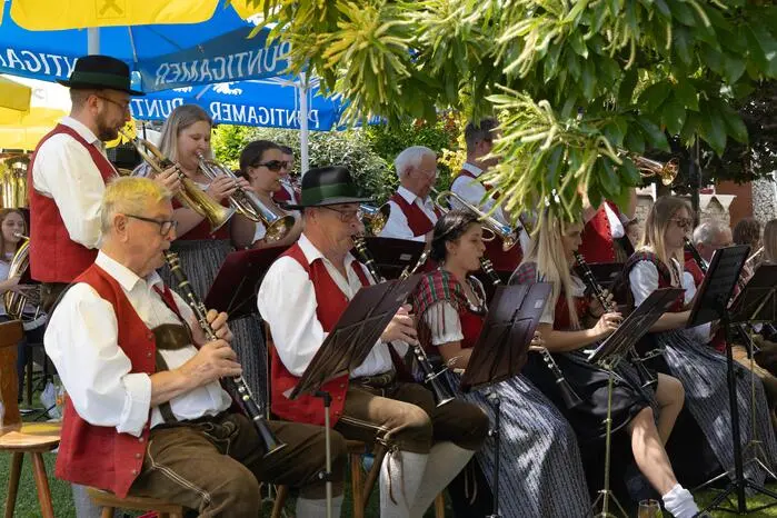 Für beste musikalische Stimmung sorgte die Musikkapelle Eichberg.