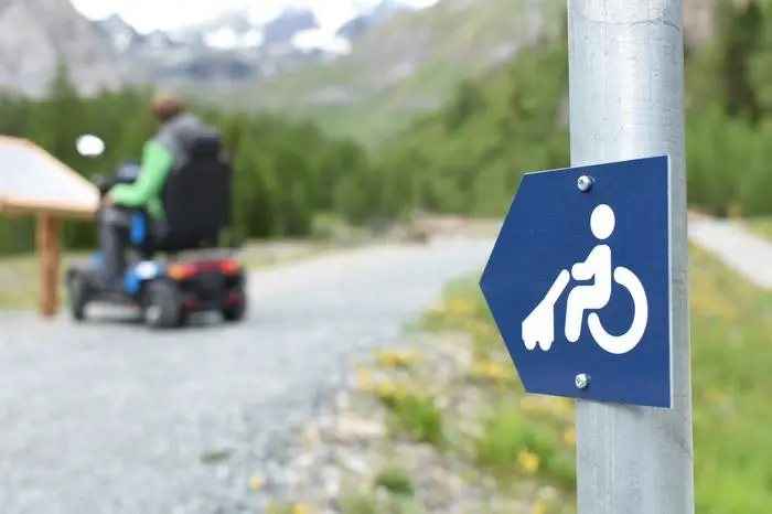 Der Themenweg ist gut beschildert