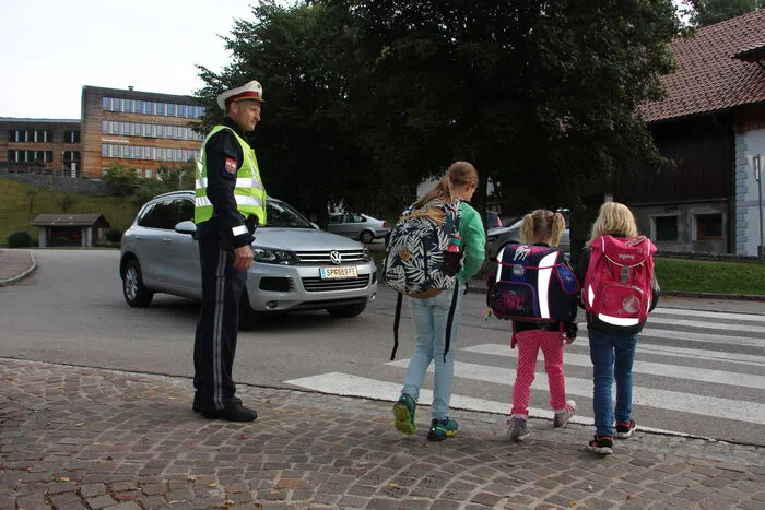 Auch Polizisten sind im Einsatz