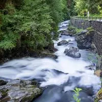 Die Talbachklamm ist ein beliebtes Naherholungsziel bei Einheimischen und Touristen