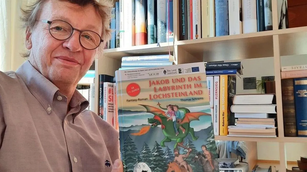 Autor Thomas Schrems arbeitet die fantastischen Sagen des Jogllandes in einem Fantasy-Roman für Kinder auf