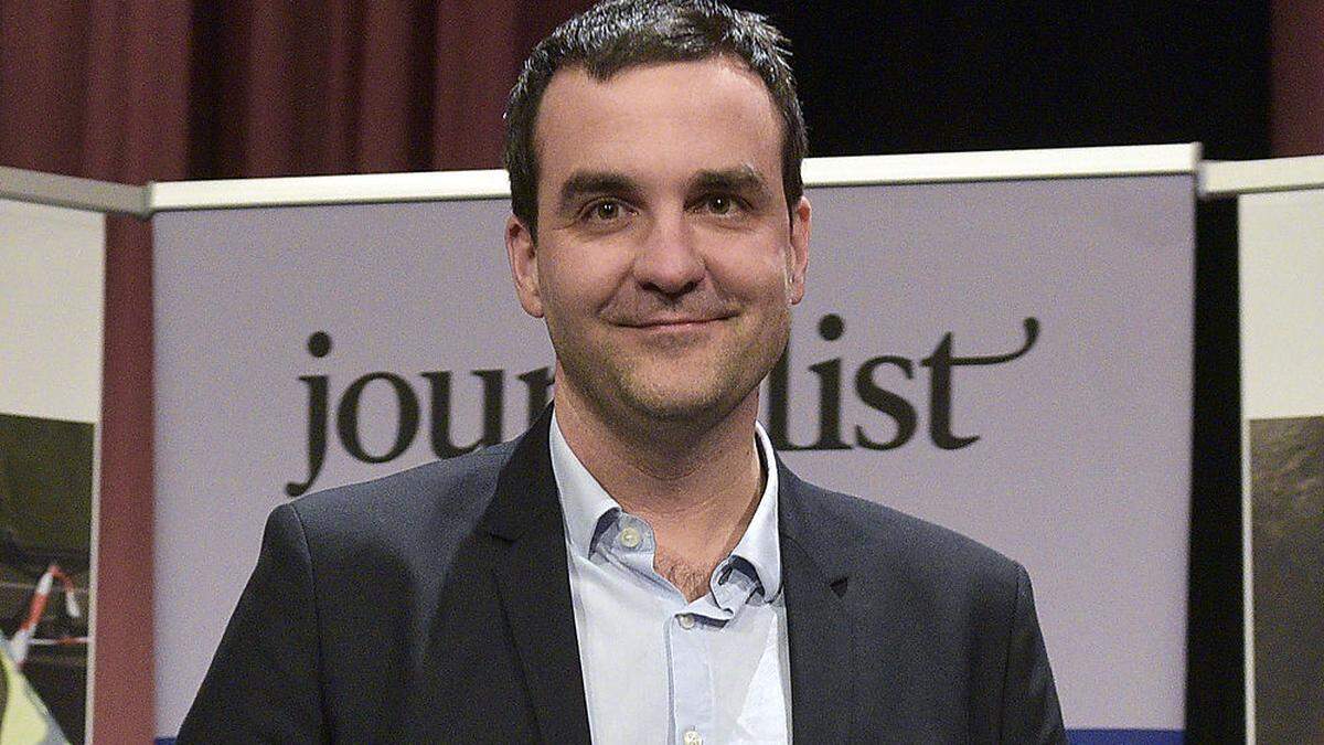 Zuletzt 2021 zum Journalist des Jahres sowie auch Chefredakteur des Jahres gewählt: Florian Klenk