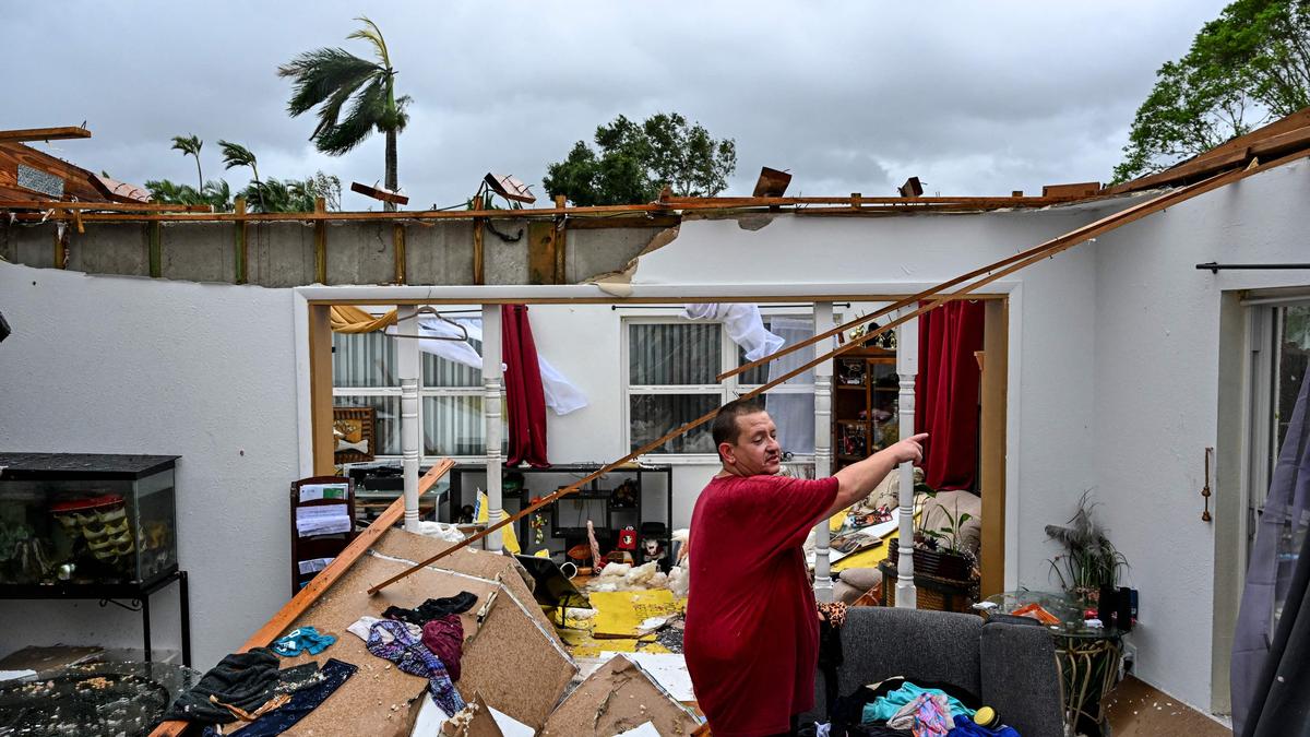 Einer der dutzenden Tornados tobte in Fort Myers (Florida). 