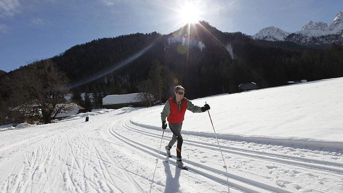 Etliche Loipenkilometer sind ab Samstag präpariert.