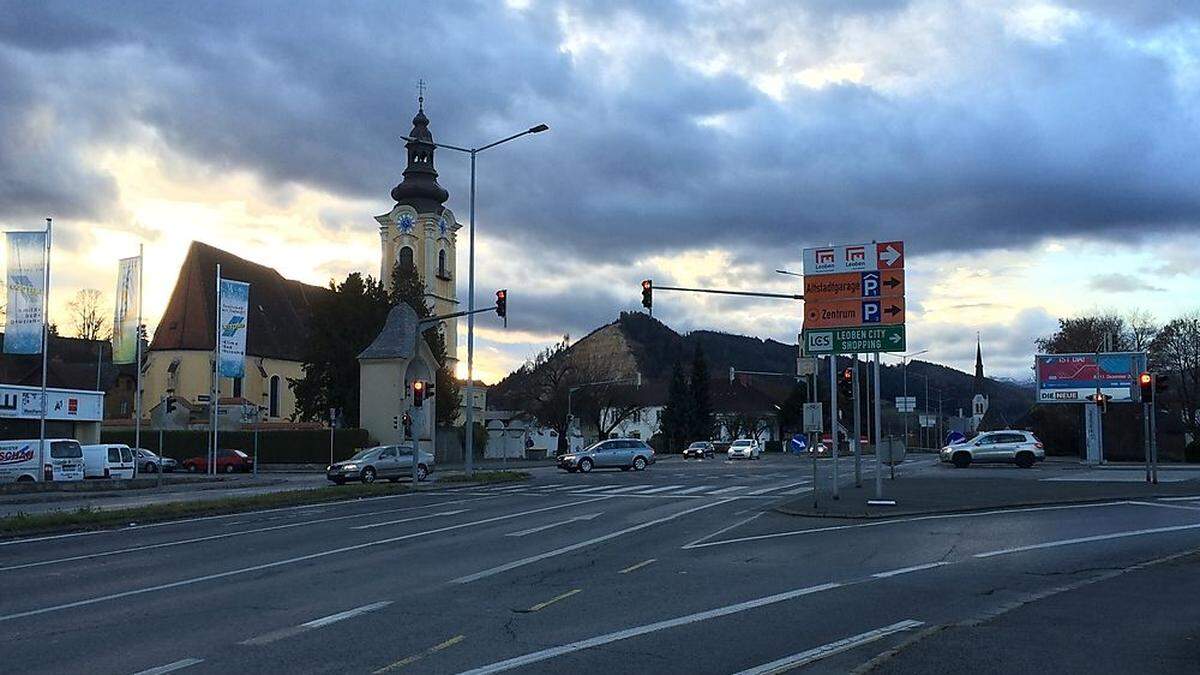 Auch die Jakobikreuzung in Leoben wird 2017 sanier