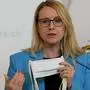 Wirtschaftsministerin Margarete Schramböck