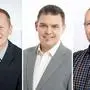 Peter Schlagbauer (ÖVP), Johann Schwaiger (SPÖ), Peter Krones (Bürgerliste)
