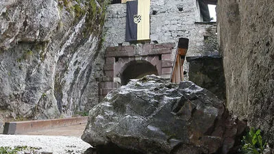 Bei dem Felssturz im Jahr 2012 wurden mehrere Besucher verletzt 