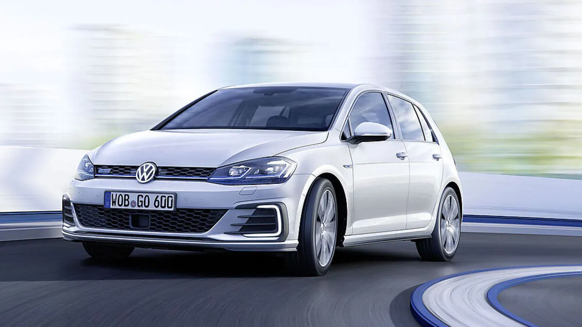 Der aufgefrischte Golf, hier als GTE