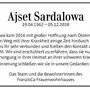 Die Todesanzeige ist am Wochenende in der Kleinen Zeitung erschienen.